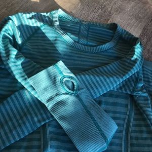 Long sleeve lululemon running shirt